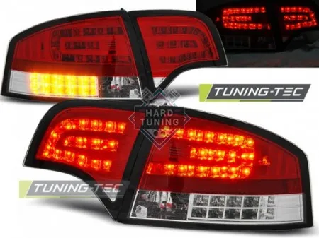 Задние фары AUDI A4 B7 11.04-03.08 SEDAN LED TAIL LIGHTS fits красно-белые