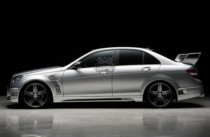 Накладки на пороги WALD BLACK BISON Mercedes C-Class W204