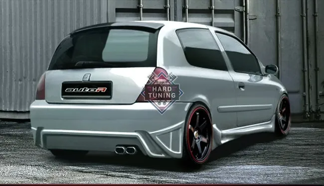 Задний бампер Auto R Renault Clio 2