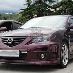 Передний бампер ACCOLADE R300-GT Mazda 3 BK 2003-2009 седан