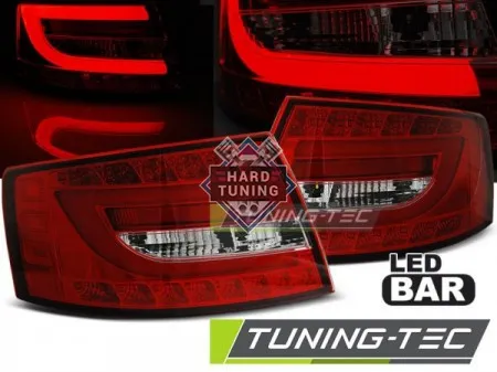 Задние фары AUDI A6 C6 (2005-2008) SEDAN 7PIN LED TAIL LIGHTS fits красно-белые