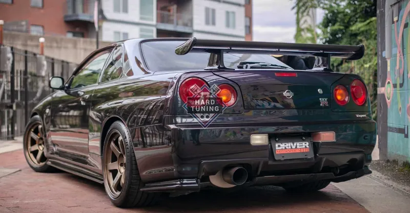 Накладки на задний бампер NISMO Nissan Skyline R34 купе