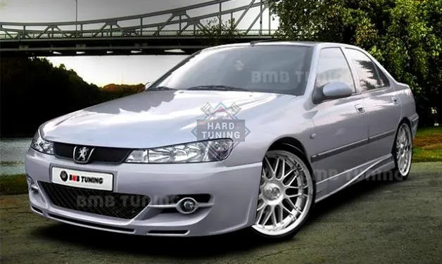 Передний бампер ST Peugeot 406 седан рестайл