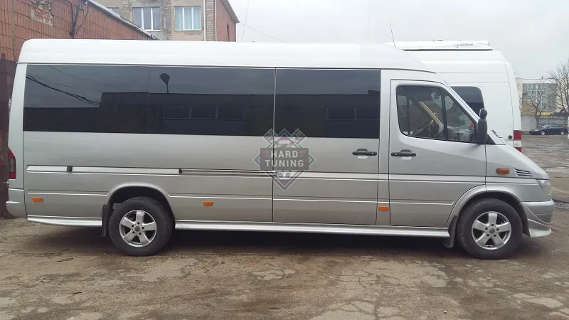 Накладки на пороги MAXTON Mercedes Sprinter Classic W909