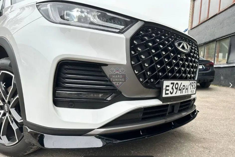 Сплиттер переднего бампера Chery Tiggo 8