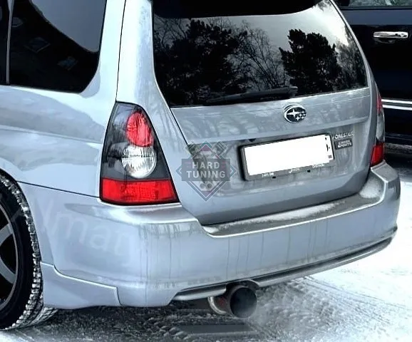 Клыки на задний бампер Cross Sport Subaru Forester SG
