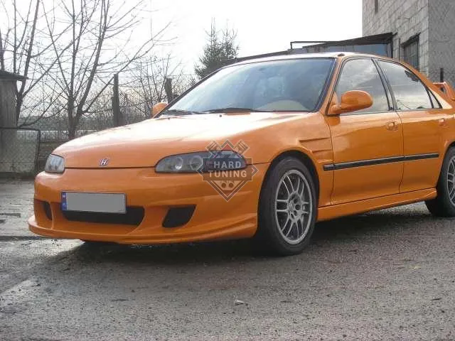 Накладки на пороги AutoR Honda Civic 5