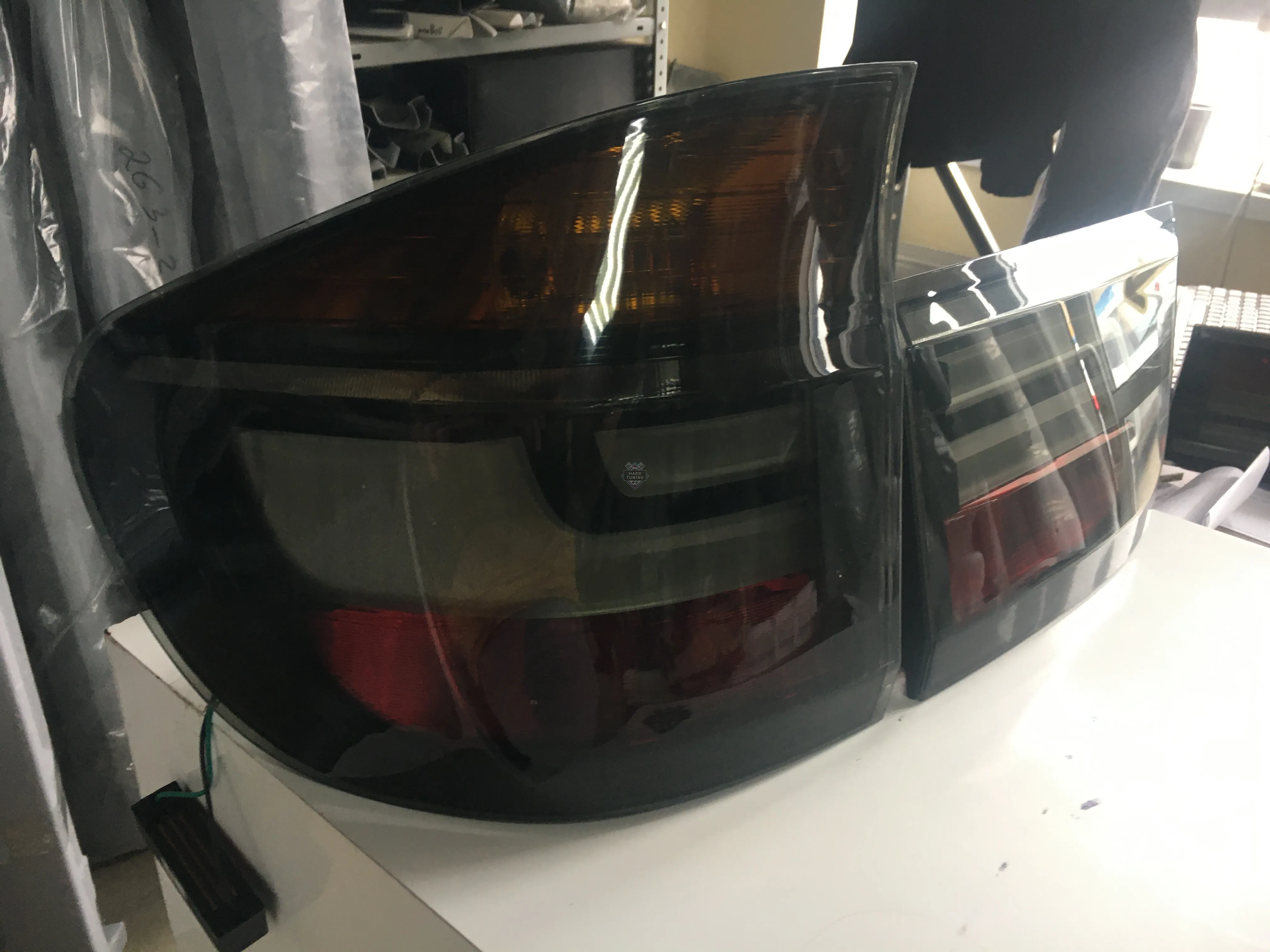 Задние фонари BMW X5 E70 (2007-2010) LED тонированные