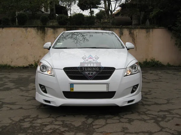 Накладка на передний бампер ATH KIA Ceed 5D 2006-2010