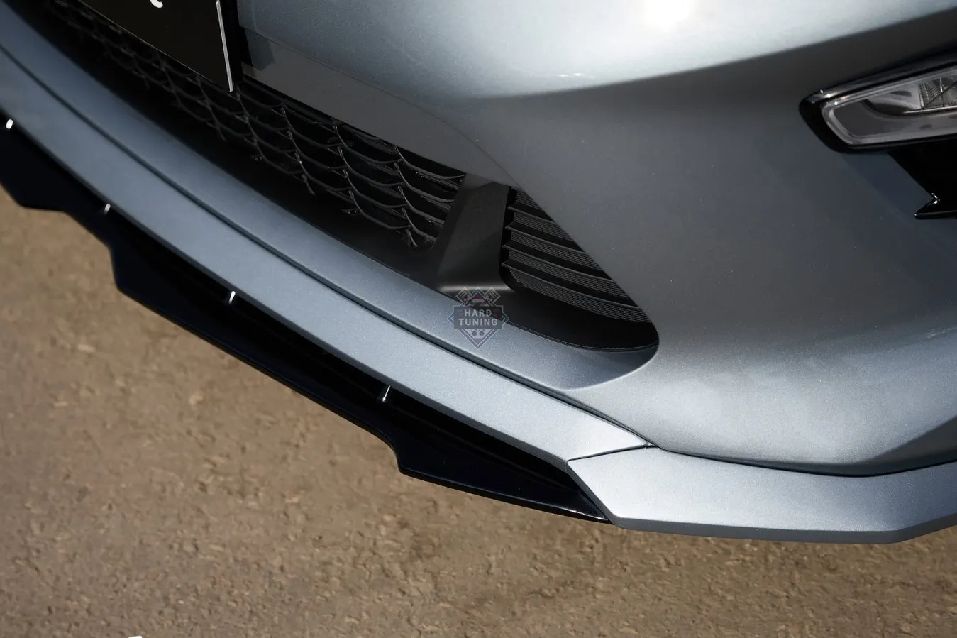 Сплиттер переднего бампера с зубаткой BS KIA CEED 3 (CD) HB,SW 2018-2021