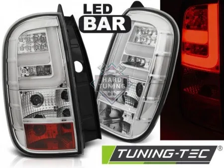 Задние фонари Dacia Duster (2010-2017) LED BAR хром