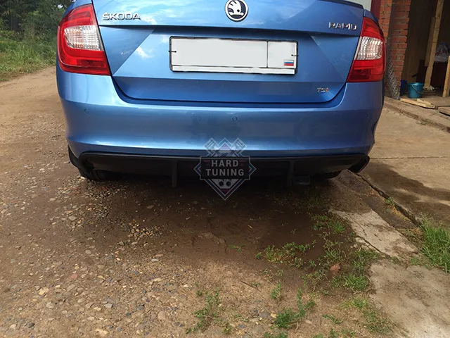 Диффузор CSR Style Skoda Rapid 1