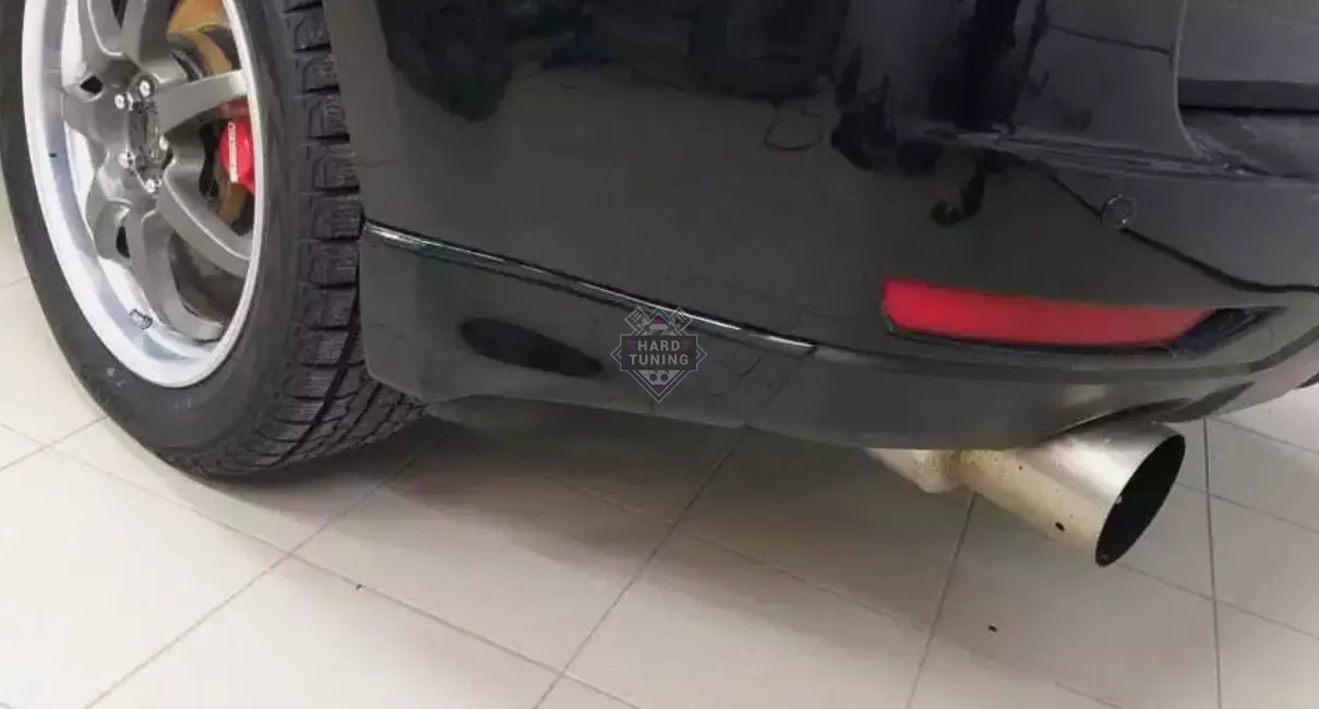 Клыки на пороги и на задний бампер Subaru Forester 3 SH