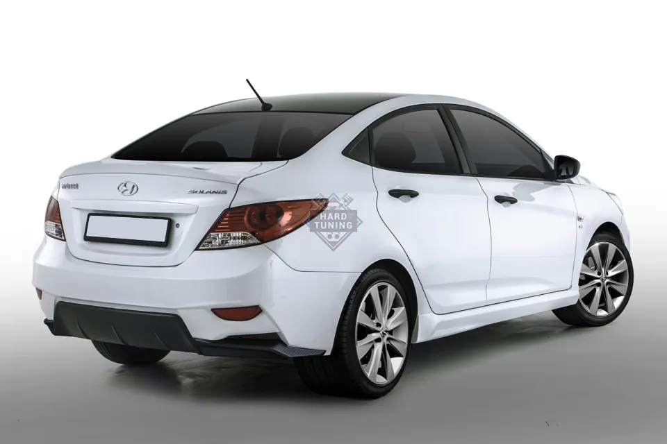 Обвес LEXUS STYLE Hyundai Solaris 1 (2010-2014) АБС пластик