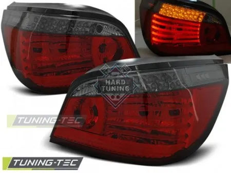 Задние фары BMW E60 (2003-2007) LED TAIL LIGHTS fits красно-тонированные