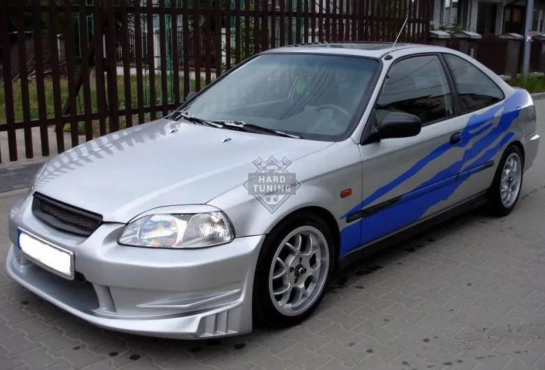 Передний бампер REBEL Honda Civic 6 1996-1998