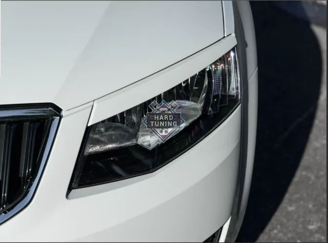 Накладки на фары Skoda Octavia III A7 (2013-2016)