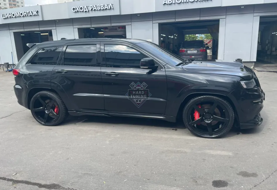 Сплиттеры порогов малые Jeep Grand Cherokee WK2