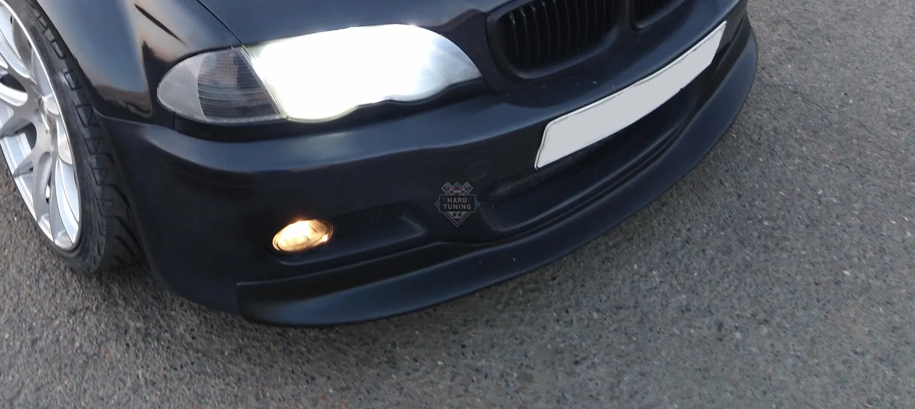 Сплиттер переднего M3 / M-TECHNIK бампера LIMITED EDITION BMW E46 седан\Купе