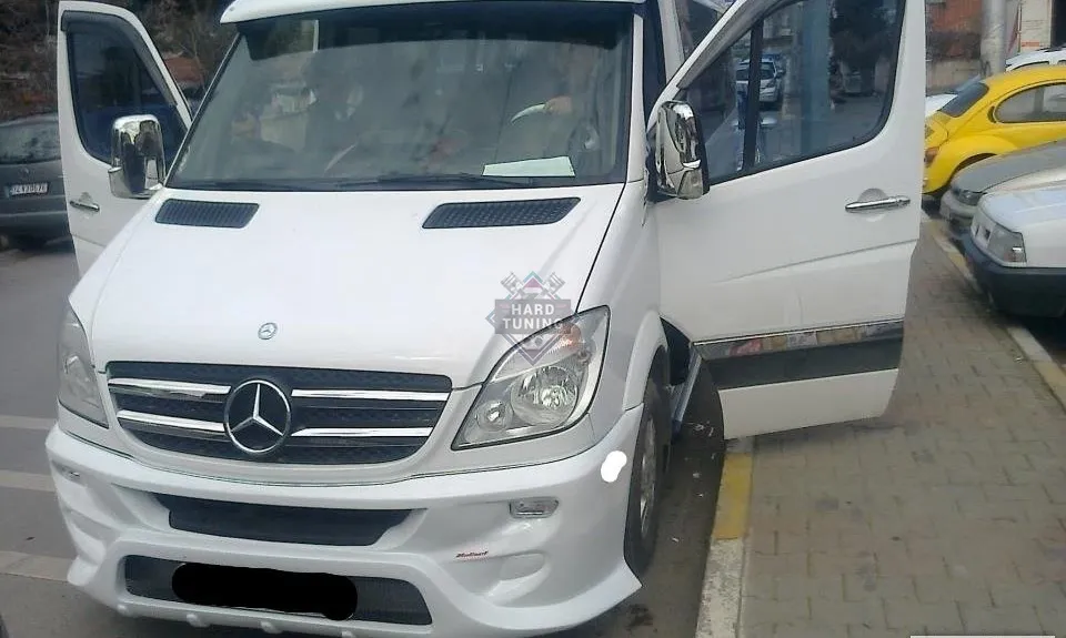 Накладка на передний бампер IMEX Mercedes Sprinter W906 2006-2013