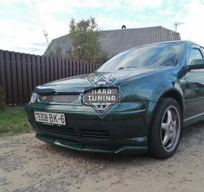 Накладка на передний бампер Speed Volkswagen Golf 4