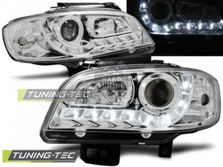 Передние фары Seat Ibiza / Cordoba (1999-2002)Daylight хром