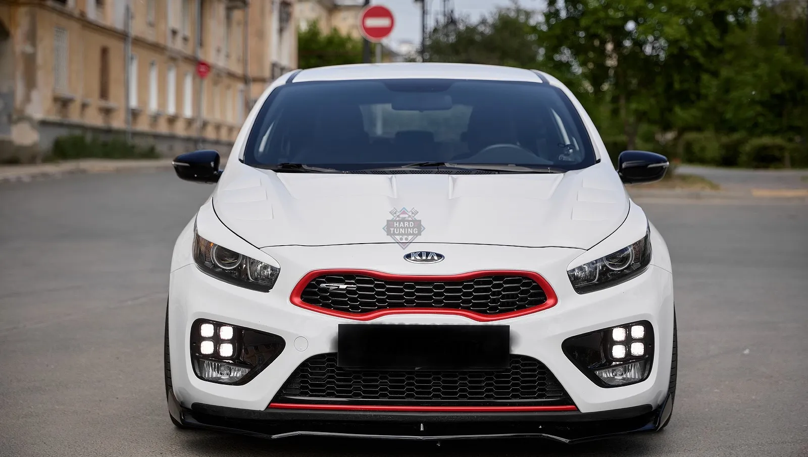 Капот c жабрами KIA CEED 2 JD 2012-2018