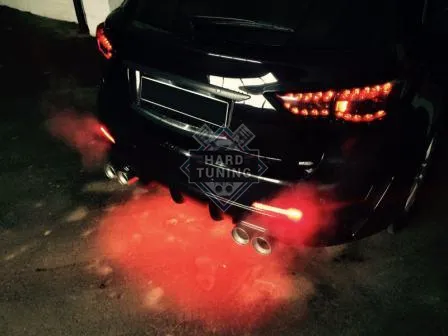 Задний бампер SUPERIOR LUX Infiniti FX30D/FX35/FX37/FX50/QX70 (S51)