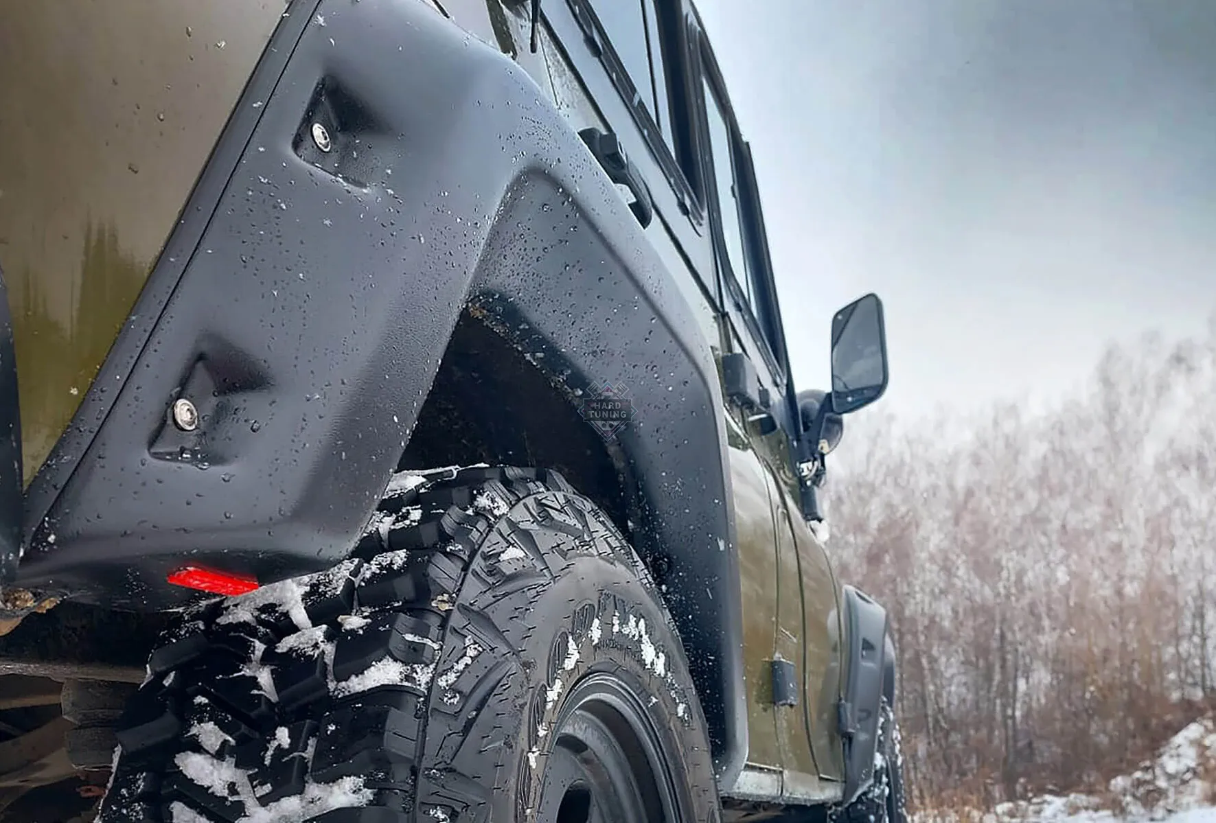 РАСШИРИТЕЛИ АРОК УАЗ Hunter +60мм