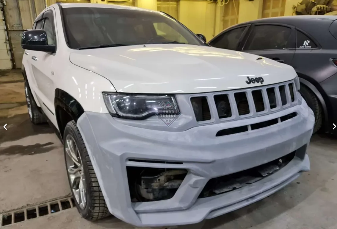 Передний бампер в сборе с решеткой радиатора SRT8 Jeep Grand Cherokee WK2