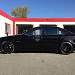Накладки на пороги AMG 6.3 Mercedes W211