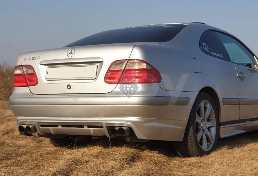 Диффузор заднего бампера PRIOR DESIGN Mercedes CLK-Class W208