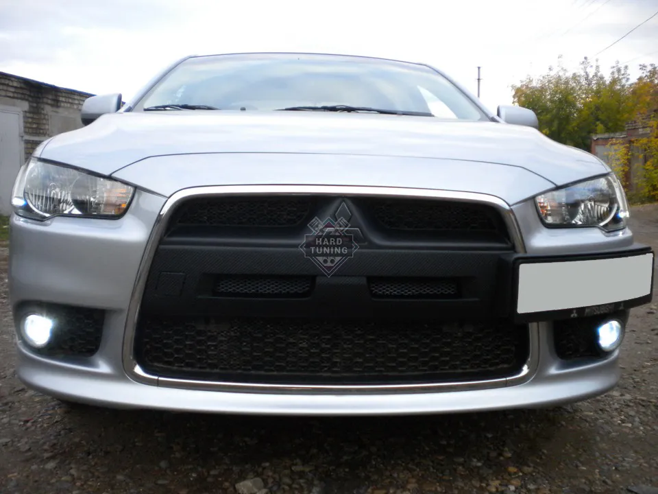Подиум для гос. номера EVO V3 Mitsubishi Lancer 10 (2011-2016)