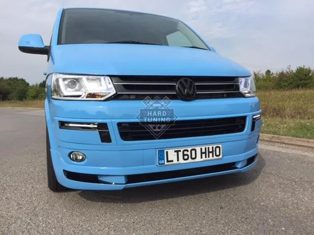 Передние фары Volkswagen T5 (2010-2015) U-LED Light хром