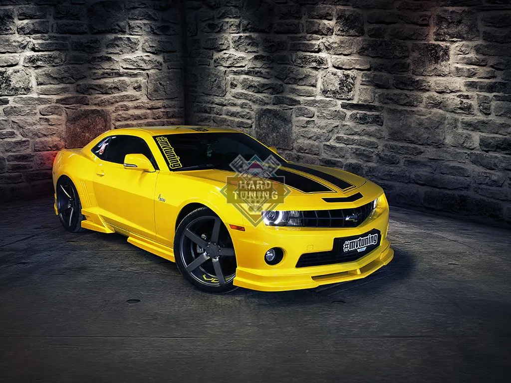 Комплект накладок на пороги Chevrolet Camaro 5 (SS, RS) 2009-2012