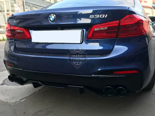 Накладка и диффузор на задний бампер PERFORMANCE BMW G30