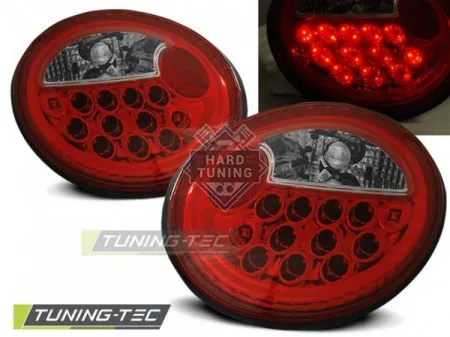 Задние фонари Volkswagen Beetle 1 (1998-2005) LED красно-белые