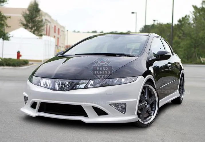Передний бампер NEODESIGN Honda Civic 8 5D
