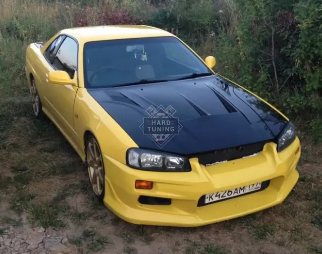 Передний бампер C-West Nissan Skyline R34