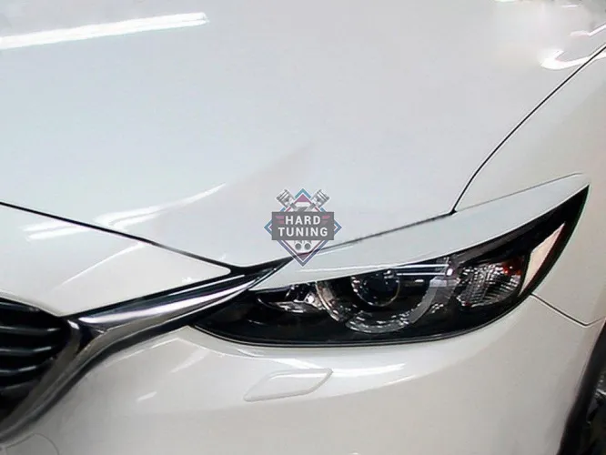 Накладки на фары (диодные фары) Mazda 6 GJ 2015-2018
