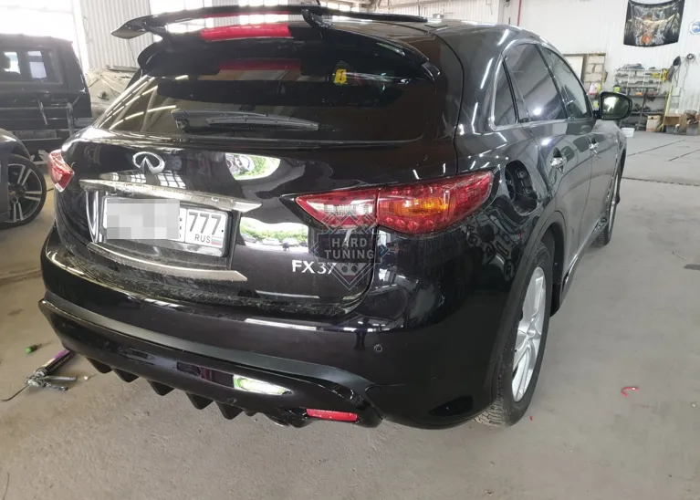 Диффузор заднего бампера Infiniti FX30D/FX35/FX37/FX50/QX70 (S51)