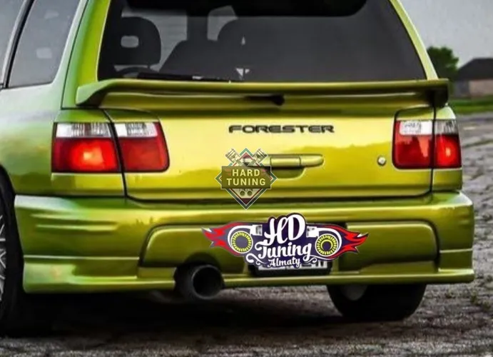 Бампер задний STI2 Subaru Forester SF