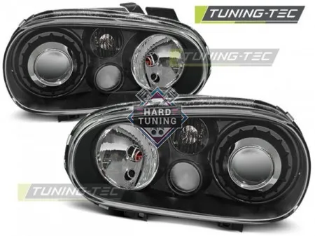 Передние фары Volkswagen Golf 4 (1997-2003) Sport черные