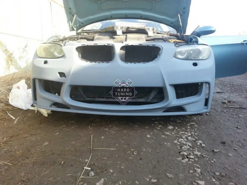 Сплиттер переднего PRIOR DESIGN бампера BMW 3 ER E92/E93 дорестайлинг