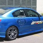 Накладки на пороги ACCOLADE R300-GT Mazda 3 BK 2003-2009 седан