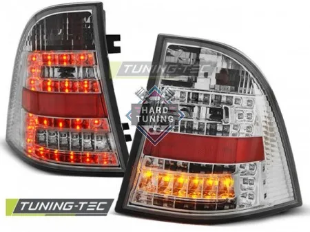 Задние фонари Mercedes W163 ML M-Class (1998-2005) LED хром