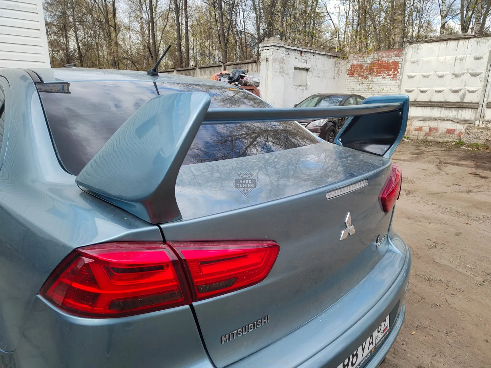 Спойлер EVO высокий 3х-составной Mitsubishi Lancer 10 (2007-2016)