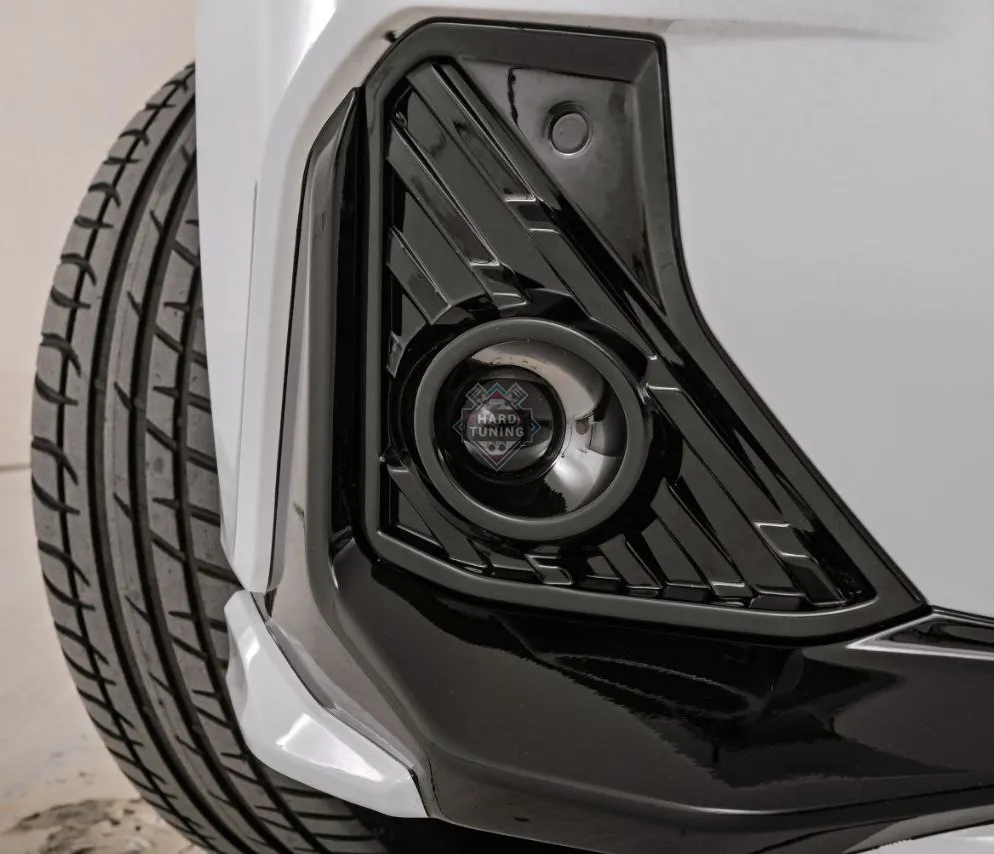 Передний бампер ROMB Hyundai Solaris 2 (2020-2022) рест под линзы / под рефлектор