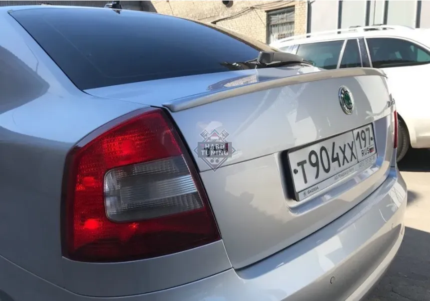 Lip cпойлер Skoda Octavia A5