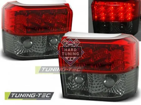 Задние фонари Volkswagen T4 (1990-2003) LED красно-тонированные